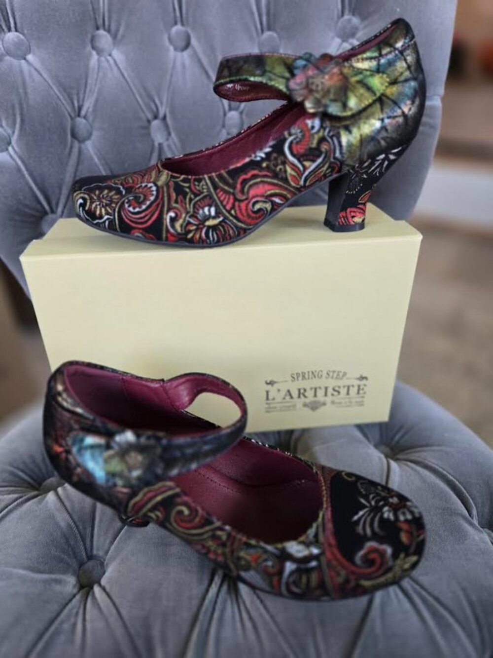 L'Artiste Jeanna Pump Black Multi Size 41 (US 10)